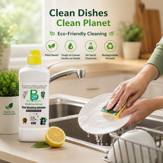 blu N green BioBliss Series Dish Washing Solution | 500ml