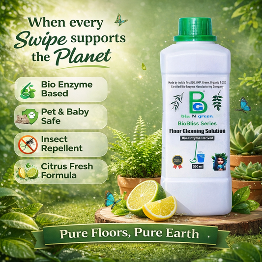 blu N green BioBliss Series Floor Cleaning Solution | 500ml