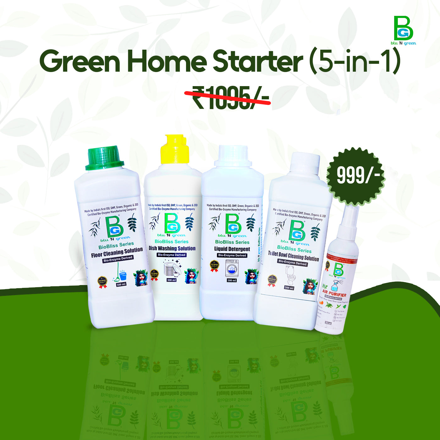 Green Home Starter (5-in-1) | Super Saver Combo Pack
