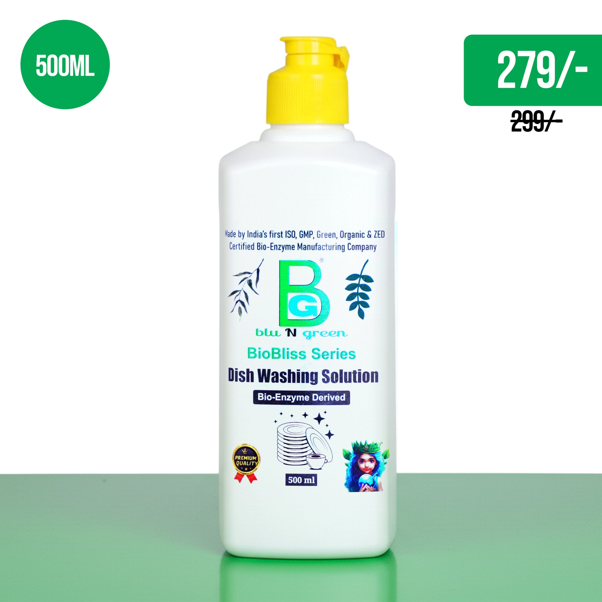 blu N green BioBliss Series Dish Washing Solution