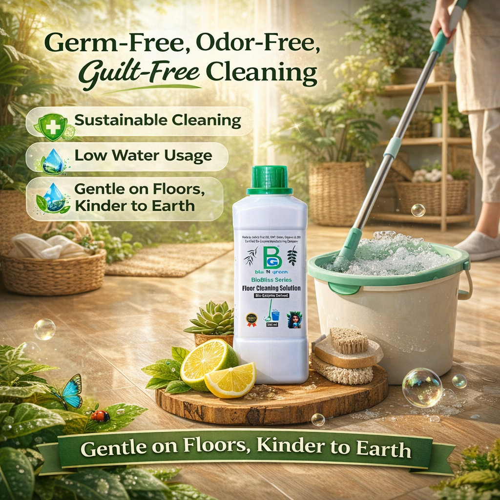 blu N green BioBliss Series Floor Cleaning Solution | 500ml